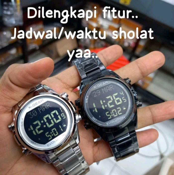 #jam tangan digital x gear terbaru