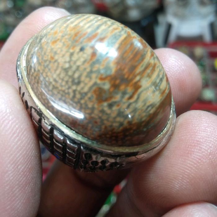 batu cincin bambu kuning ring alfaca betuk pandan saize ring 7-8-9-10-11