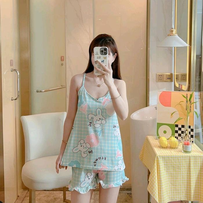 setelan piyama you can see premium baju tidur you can see you can see motif terbaru