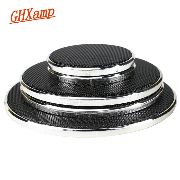 GHXAMP 2PCS 1 inch 2 inch 6.5 inch Speaker Grill Mesh Enclosure Car
