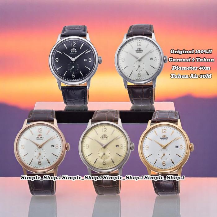 Original 100%!! Jam Tangan Pria Automatic ORIENT Classic Bambino Garansi Resmi 2 Tahun RA-AP0001S10B