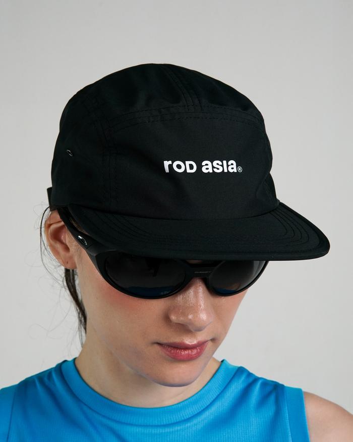 roD Asia | Running Cap Five Panel - Black | rawpace collection | Topi Olahraga Unisex