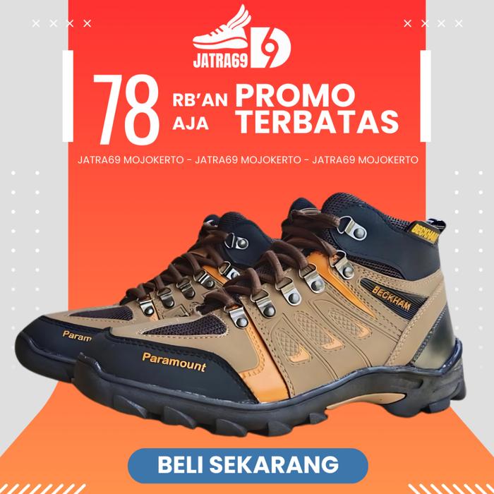 Sepatu Hiking Olahraga Sneakers No Import - Sepatu Gunung Adventure Wanita Pria - sepatu offroad par