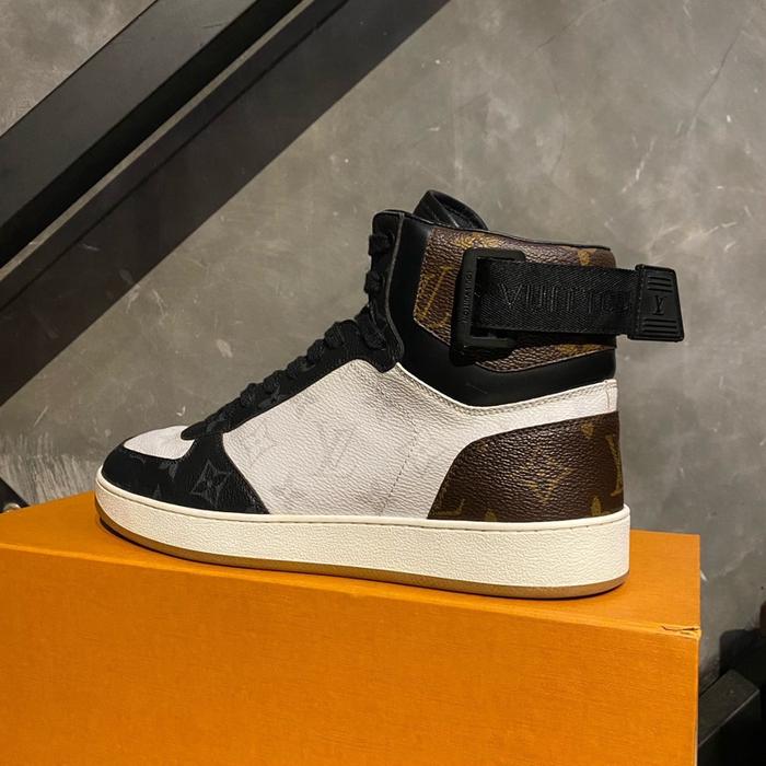 Sepatu Louis Vuitton Rivoli Monogram LV Original Authentic