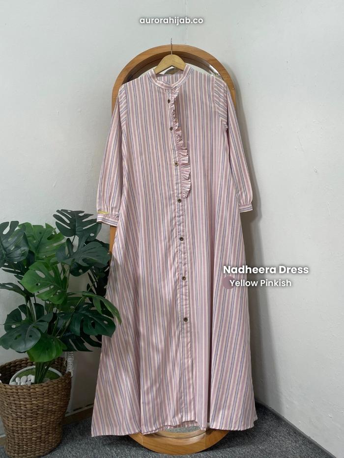 GAMIS//WANITA//MUSLIMAH//NADHEERA DRESS//BY AURORA HIJAB//DRESS