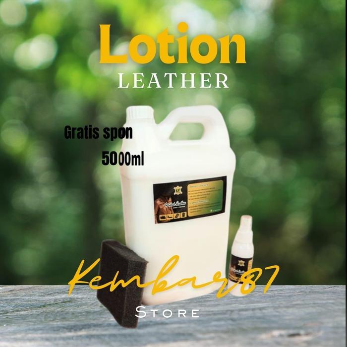 protek leather k87 cair 5 liter/5000ml pembersih pelembut perawatan tas sepatu jaket sopa topi jok d