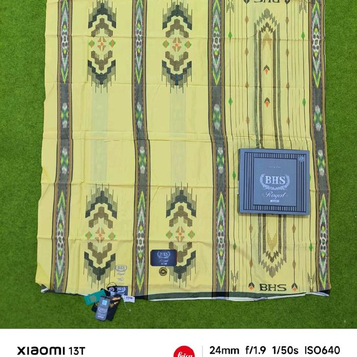 Sarung BHS Royal Silver SGT, SIE, Bertanda tangan / Muslim / Pria / Santri / Dewasa