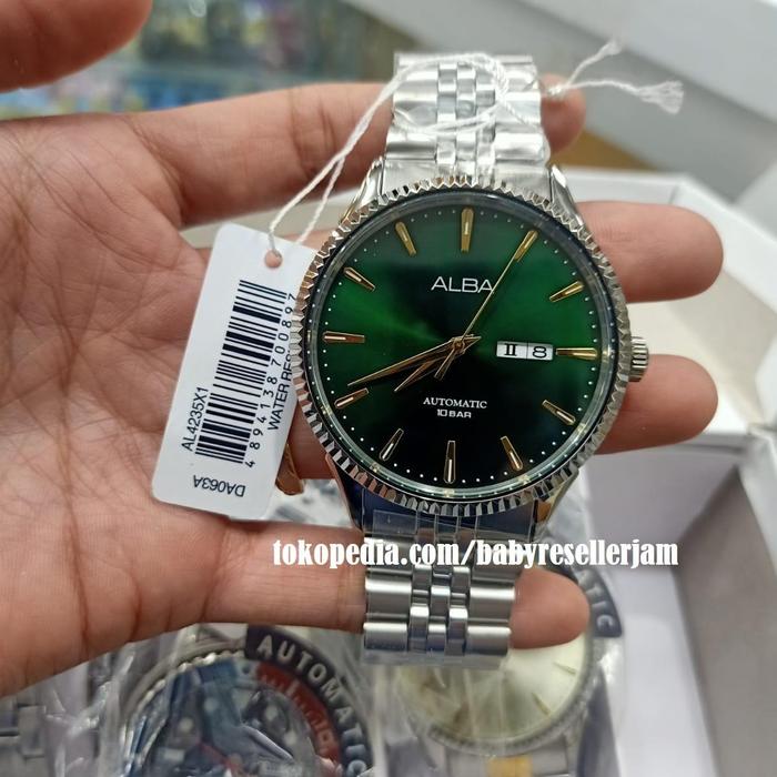Jam Tangan Alba Men Automatic AL4235 AL4235X1 Original