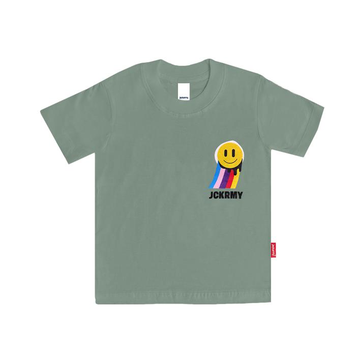 Jackarmy Kids - Tshirt Smile Rain Cott 24s