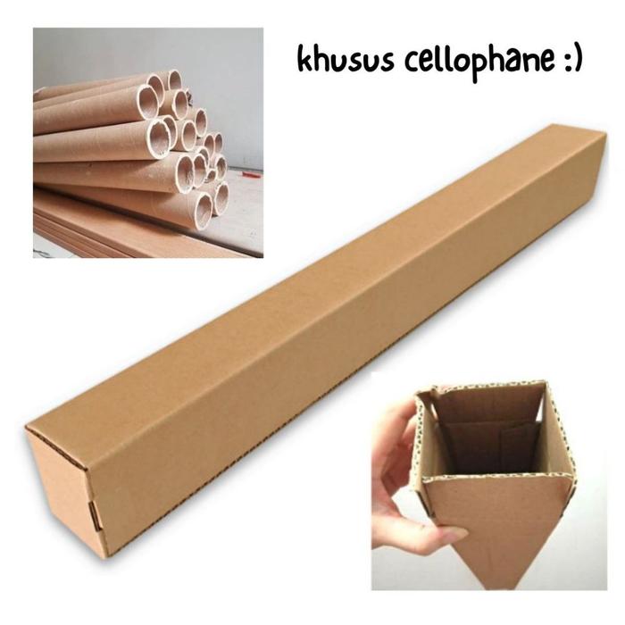 Kardus Tambahan Lebih Kuat Untuk Packing Kertas Buket Cellophane
