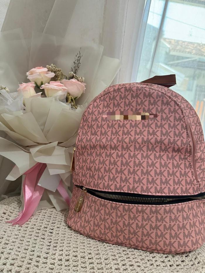 MK backpack mini murah dan kualitas tinggi pink