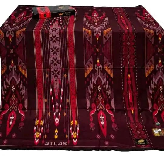 Sarung motif Just Full ( Merah ) terbaru elegand trending pria dewasa