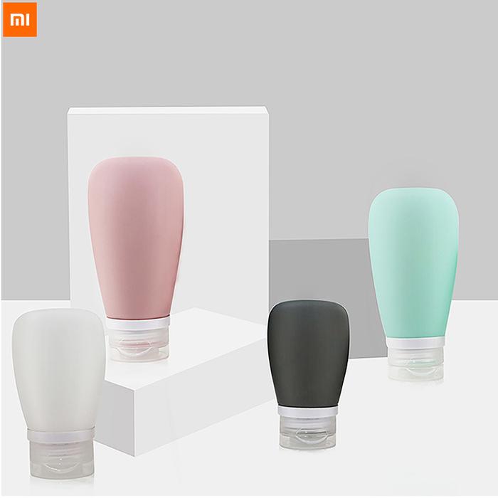 1pcs new xiaomi 38ml/60ml/90ml Travel Silicone Bottle Set Portable
