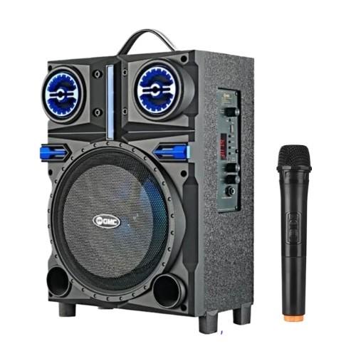 GMC 897Q Speaker Portable 6.5 inch Ampli Meeting BLUETOOTH Free mic