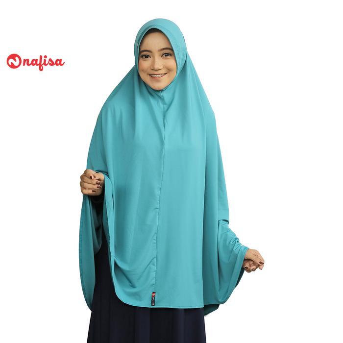 Spesial Nafisa Ornella - Khimar Hijab Jilbab Instan Syar'I Jumbo Premium Bergo Cantik Pad Muslim