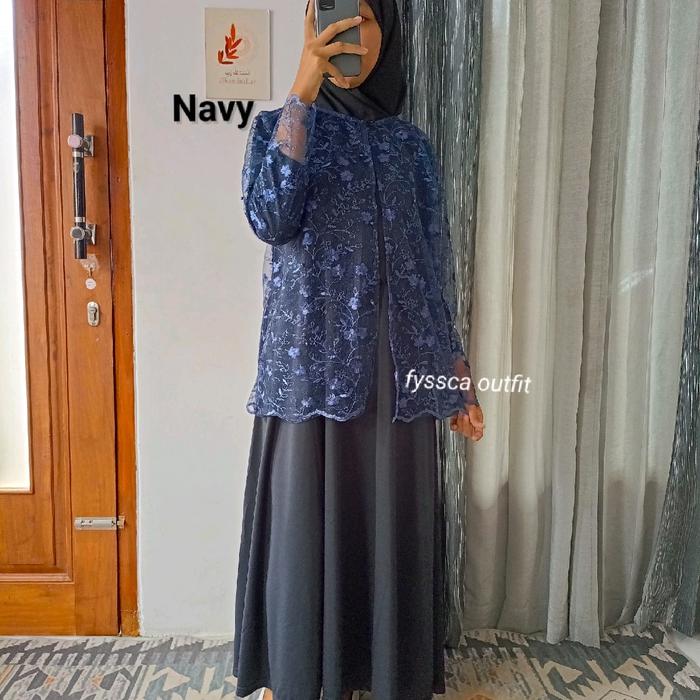 outer tile lengan / cardigan tile  Baju Wanita Kardigan