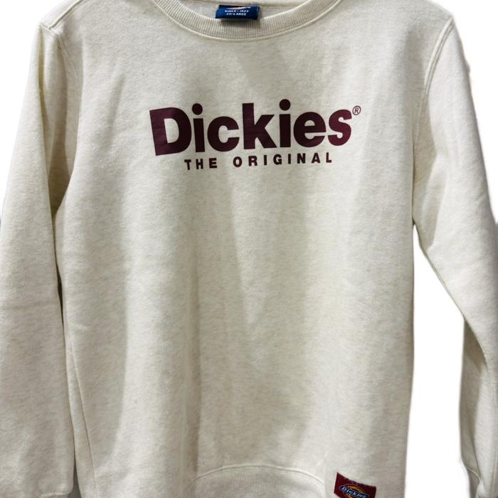Dickies Sweater Original Putih - Baju Santai Pria Wanita