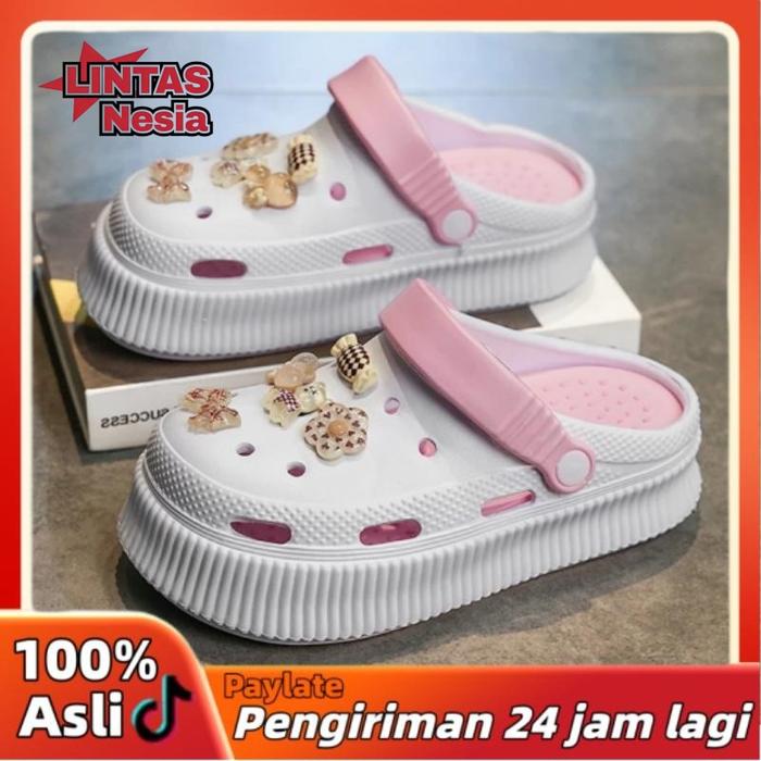 LintasNesia - Sandal Wantia Gadis Sandal Baim EVA Wanita Sandal Fuji Korea Sepatu Jelly Wanita