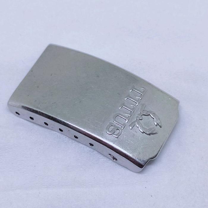 Titus clasp buckle bracelet rantai jam tangan antik original titus77 titomatic royaltime asiangames 