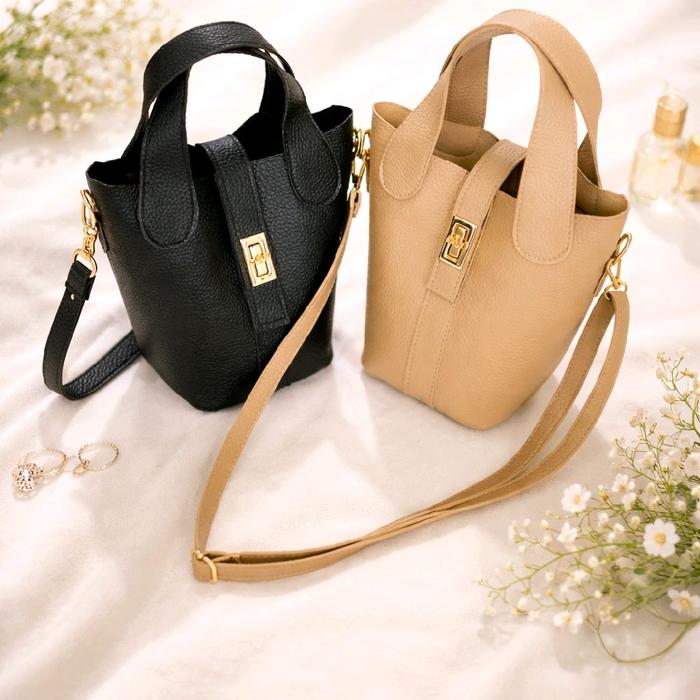 Tas Selempang Wanita Picotin Lock Kulit Premium 16x20x13cm / HAND BAG PICOTIN LOCK TAS FASHION KOREA