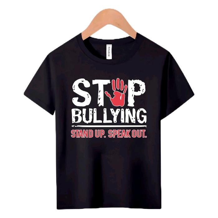 Kaos Anak2 Unisex/Stop Bullying Digital Sablon Fashion
