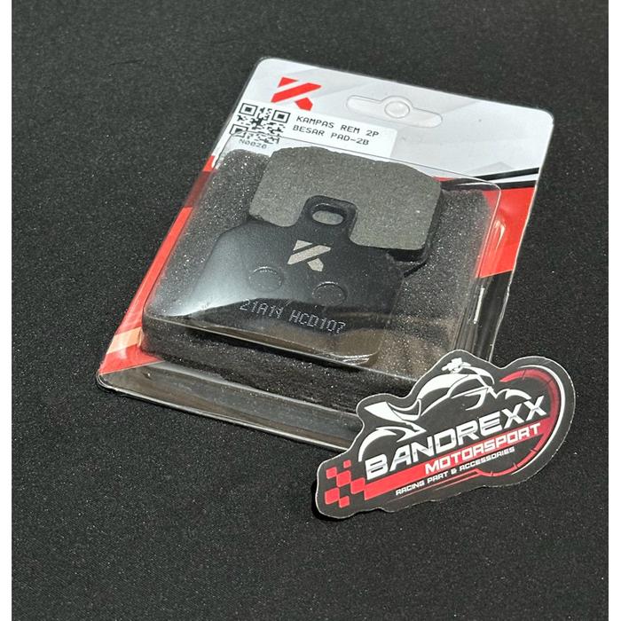 Kampas Rem KYTA KTC-Kytaco 2 Piston Untuk Kaliper Brembo 2 Piston