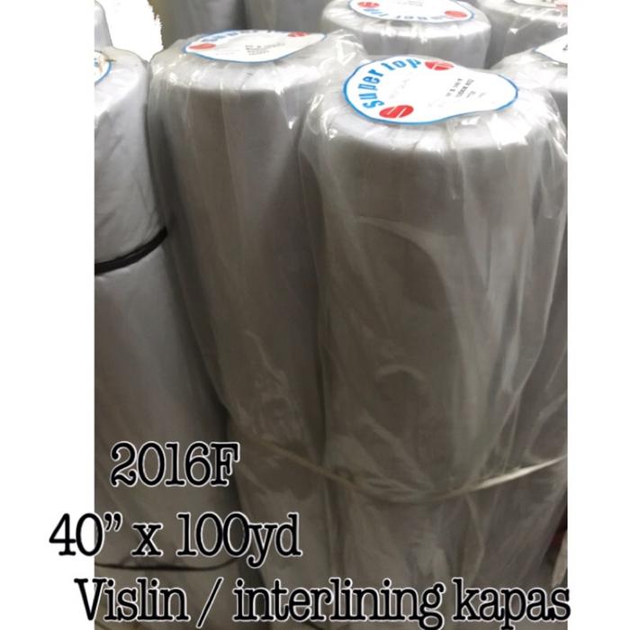 Kain Keras / Vislin / Interlining Kapas Kodok Roll An 2016F