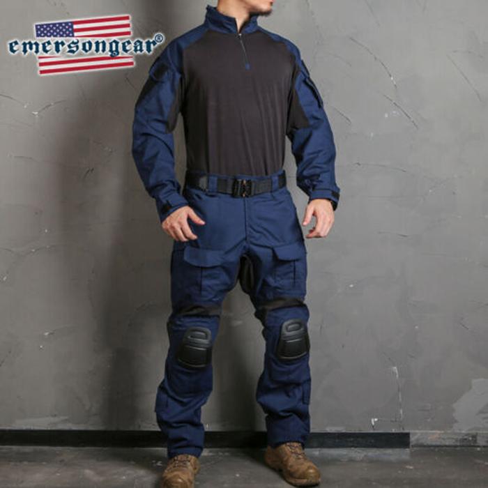 Emersongear Gen3 Combat Uniform Military Tactical bdu Uniform Navy