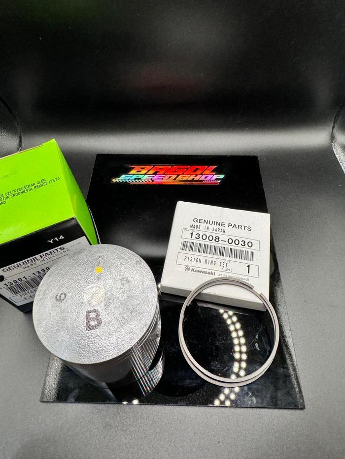 Discount Paket Hemat Piston Seher + Ring Ninja Rr R Original Kawasaki
