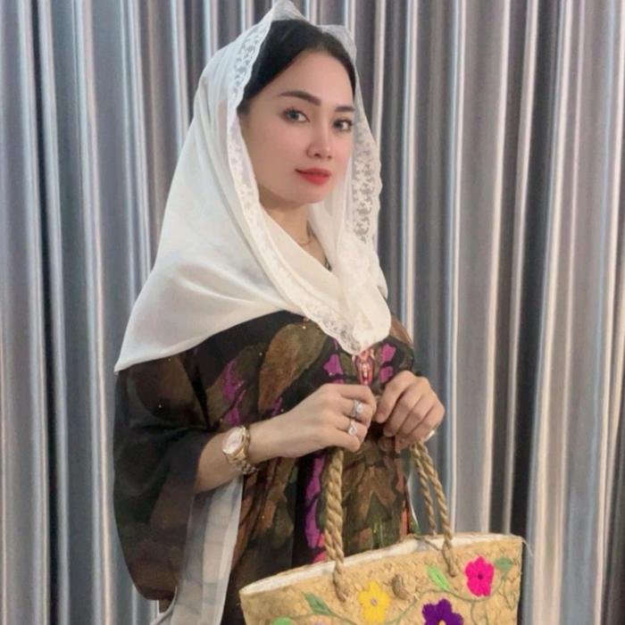 Dress Kaftan India Silk Semi Sutra