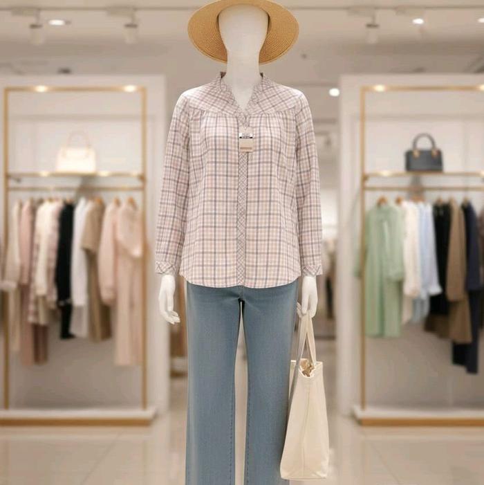 kemeja dan blouse wanita corniche original mall