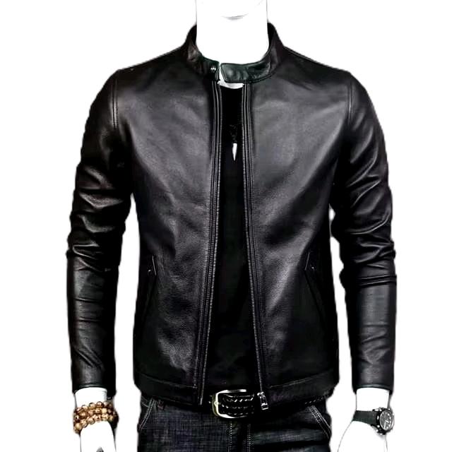 Toko Mukilam Store Jaket Kulit Ariel Cowok Keren - Distro Casual Parka Hitam - Tebal Pria Blazer Wat