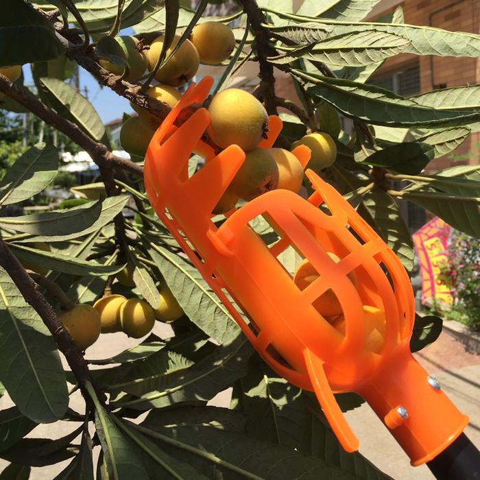 Garden Basket Fruit Picker Head Plastic Fruit Picking Tool