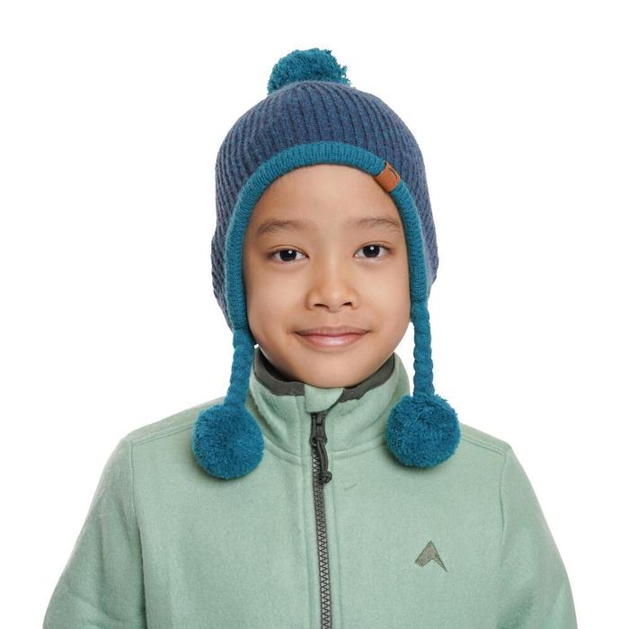 Kupluk Pria Eiger Original Ciput Bahan Acrylic Pink Jr Moorland Peruvian Pompom