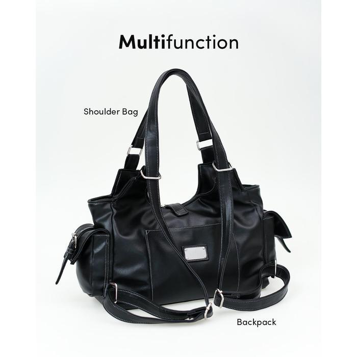 Tako Bag - Shoulderbag And Backpack - Miko Multifunctional Tas Bahu Dan Ransel Muat Laptop 14Inch Ku