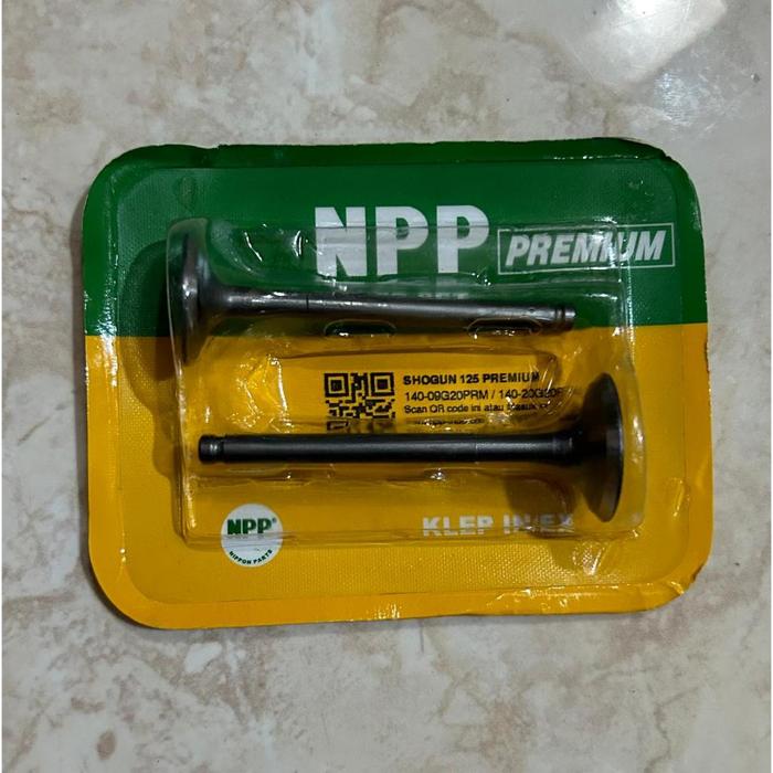 Klep Set Shogun 125 Npp Premium 100% Original