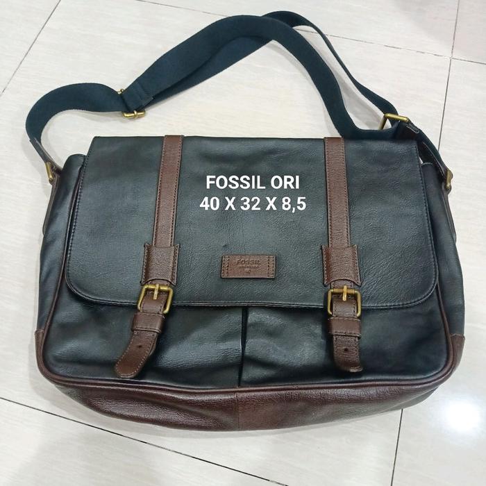 TAS KERJA SELEMPANG FOSSIL ORIGINAL