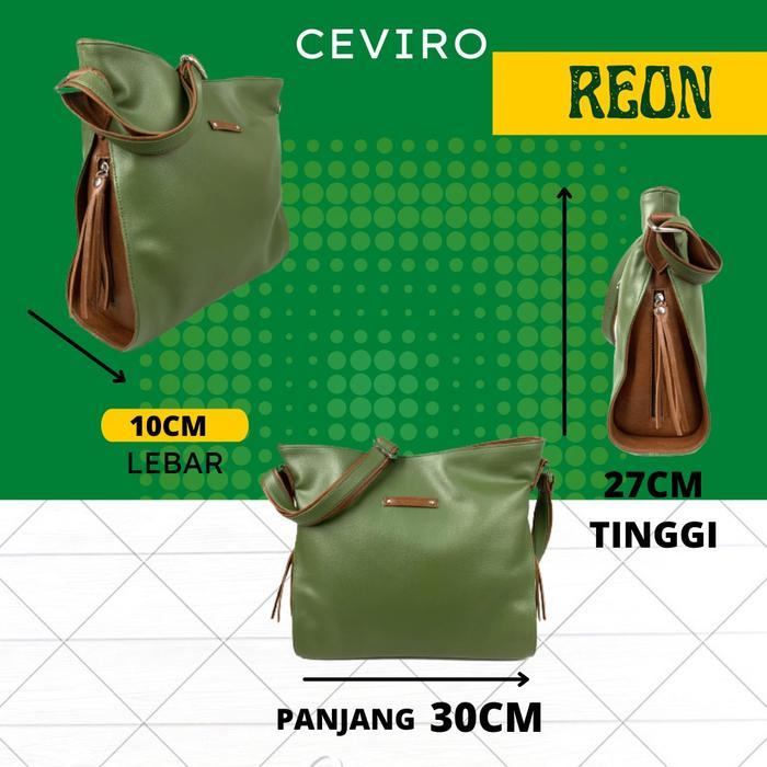 Ceviro Reon Sling Bag Black -Gratisongkir