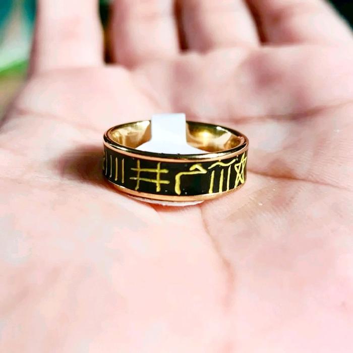 cincin titanium pria khotam sulaiman anti luntur