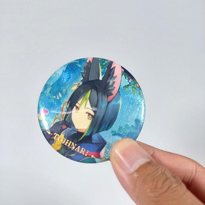 Pin Bros Karakter Genshin Impact Background Theme Can Badge - YZ015