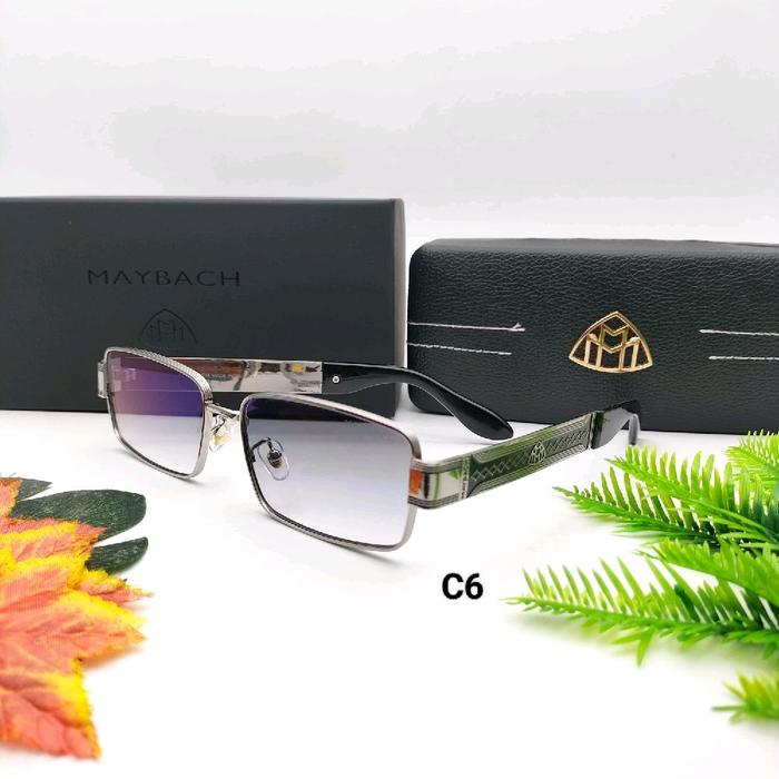 Maybach Kacamata Hitam C6 dengan Desain Elegan dan Lensa Berkualitas Tinggi untuk Gaya Anda