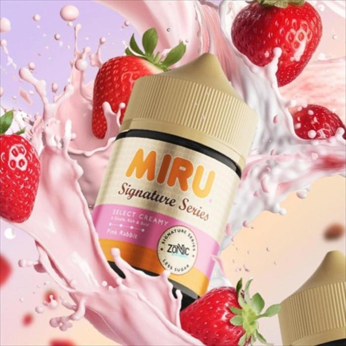 Miru Signature Pink Rabbit 60ml Pouch by Jozojo