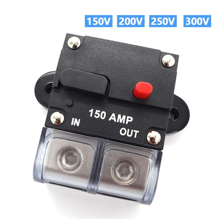 150A-300A Circuit Breaker Fuse Reset Car Truck Audio Circuit Breaker