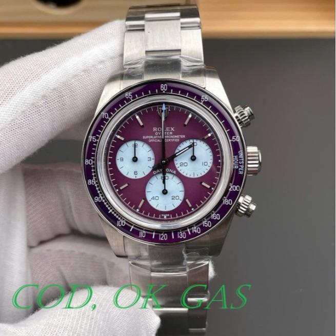 RolexWatches Daytona 116508 Warm Burgundy Best Quality 40mm