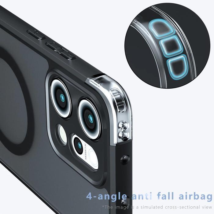 Casing Untuk Hp Oppo Reno 14 / 14 Pro / 14F Silikon Matte Doff Hybrid Ring Magsave Soft Case Hp Prom