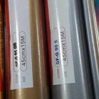 Sticker skotlet silver dan gold 1 roll OSEAN
