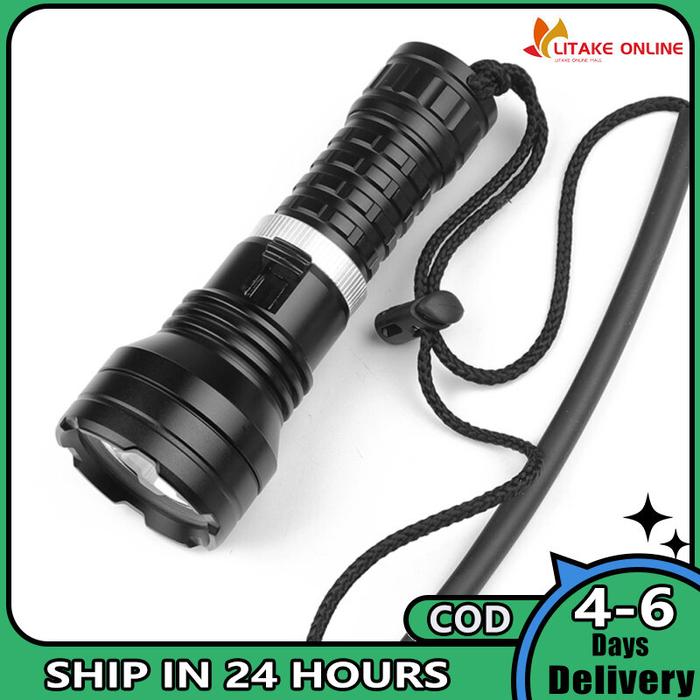 Xhp70 Senter Profesional Mini, Senter Selam Mini Daya Tinggi Ipx8