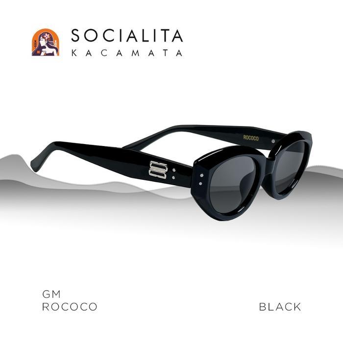 【GM-Rococo Kacamata (Buy 1 Get 5)】Kacamata hitam wanita/ Sunglasses/ Titanium/UV /Produk Baru/ Kacam