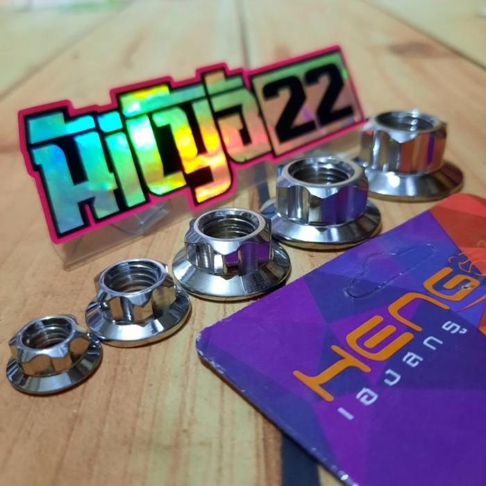 mur 10 12 14 17 19 model gear tipis glossy original Heng thailand probolt stainless