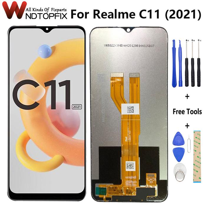 Tested For Oppo Realme C11 LCD Display Touch Screen Digitizer